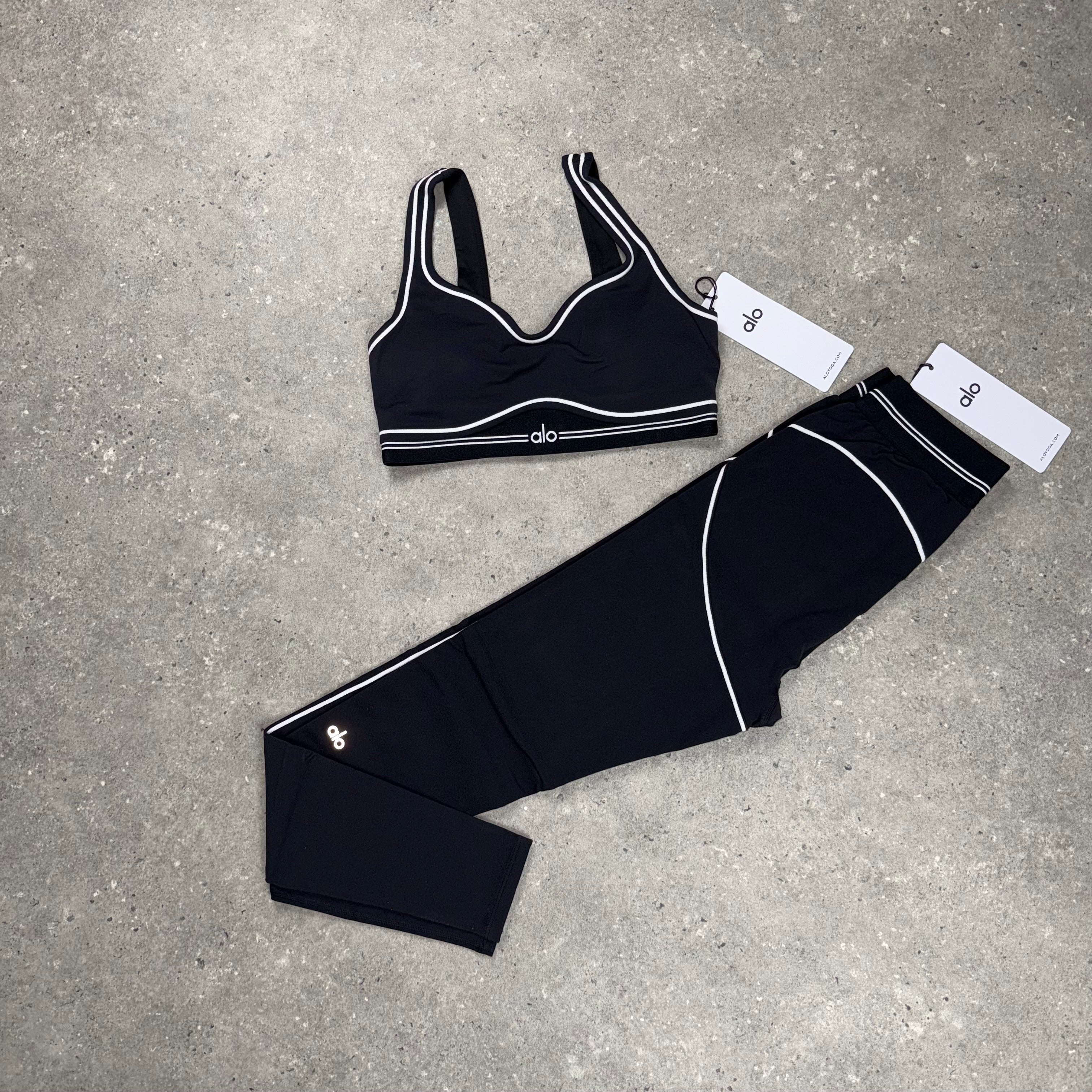 ALO AIRBRUSH SET - BLACK/WHITE