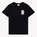 CASABLANCA T-SHIRT - LE PASSAGE - BLACK