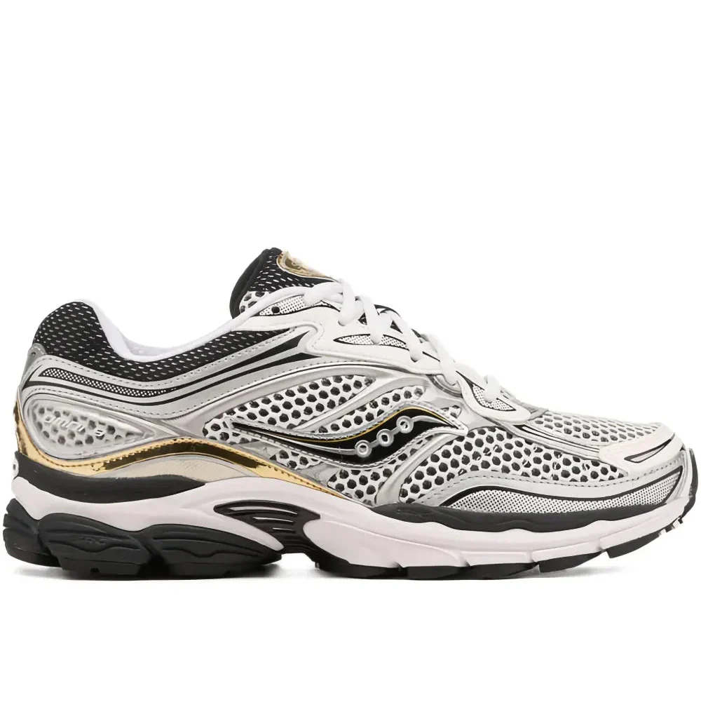 SAUCONY OMNI PRO GRID 9 - SILVER/GOLD
