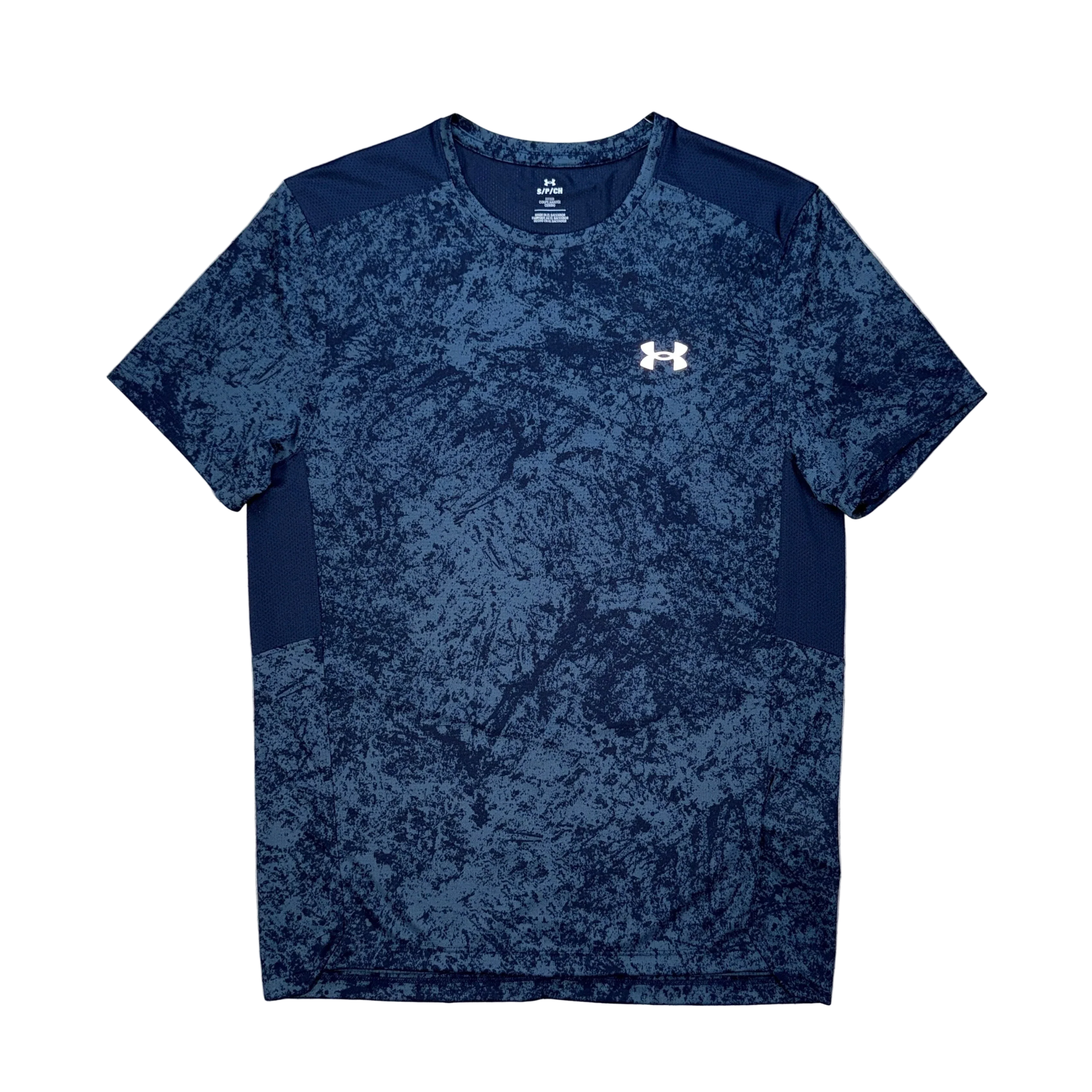 Under Armour - Navy Geometric T-shirt